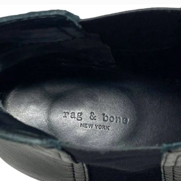 Rag & Bone Walker Italian Lamb Napa Leather Chelsea Ankle Boot - Picture 13 of 14